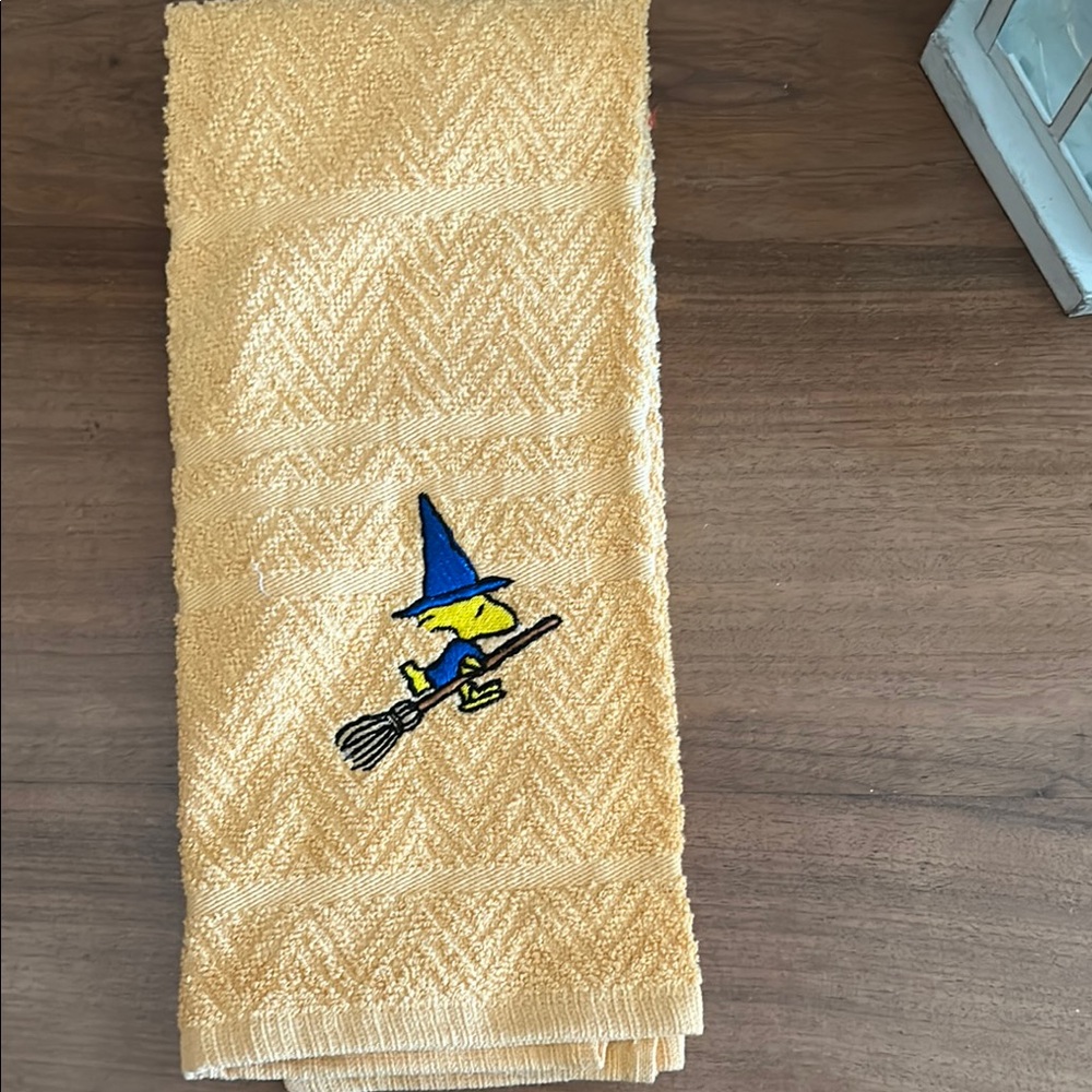 Woodstock Embroidered Towel